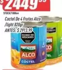 Alco - Coctel De 4 Frutas