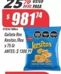 Rex - Galleta Kesitas/