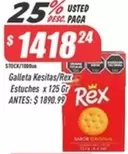 Rex - Galleta Kesitas/
