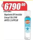 Off - Repelente Invisible