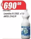 X-5 - Lavandina  25G/L x 1 Lt