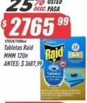 Raid - Tabletas