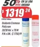X$ - Oxidante Cremoso