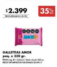 Amor - GALLETITAS