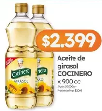 Cocinero - Aceite de girasol