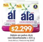 Ala - Jabón en polvo con bicarbonato