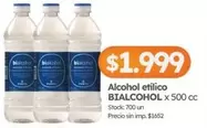 Bialcohol - Alcohol etilico