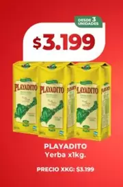 Playadito - Yerba x1kg