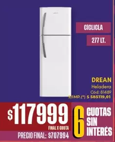 Drean - Heladera