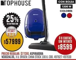 Coto - ASPIRADORA VCB32A13S