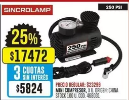 Origen - MINI COMPRESOR