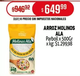 Molinos Ala - ARROZ MOLINOS ALA