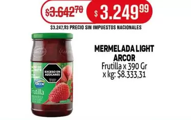 Arcor - MERMELADA LIGHT