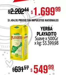 Playadito - PLAYADITO