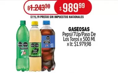 Paso de los Toros - Pepsi/7Up/Paso De Los Toros