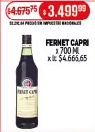 Capri - FERNET CAPRI