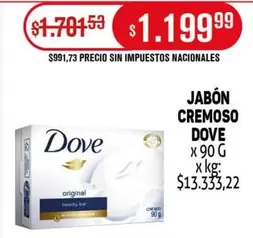 Dove - JABÓN CREMOSO