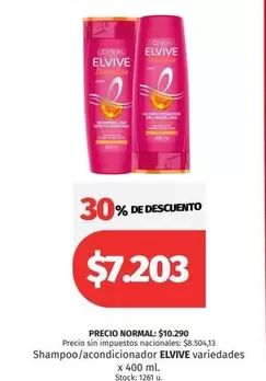Elvive - Shampoo / acondicionador variedades