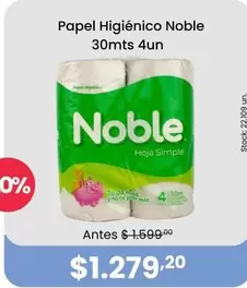 Noble - Papel Higiénico