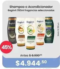 Bagovit - Shampoo o Acondicionador