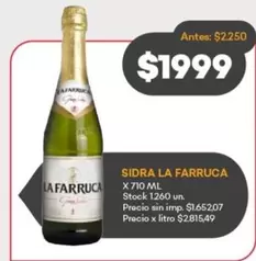 La Farruca - SIDRA LA FARRUCA