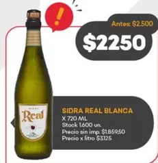 Real - SIDRA REAL BLANCA