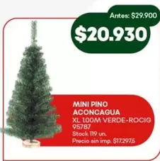 XL - MINI PINO ACONCAGUA