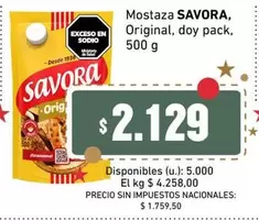 Savora - Mostaza