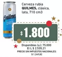 Quilmes - clásica