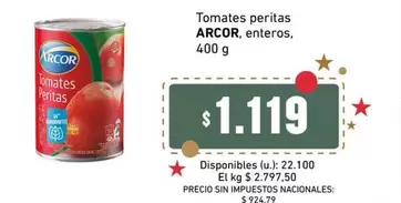 Arcor - Tomates peritas