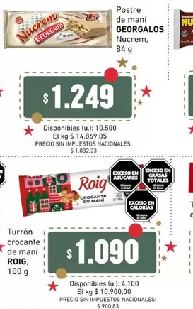 Georgalos - Postre de mani