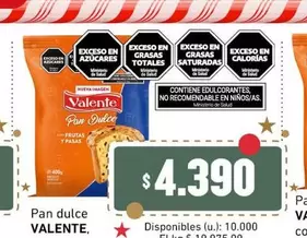 Valente - Pan dulce