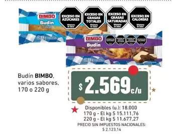 Bimbo - Budín