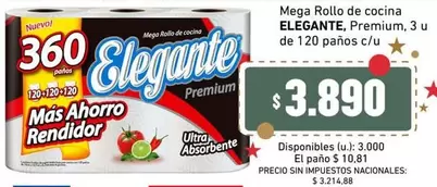 Elegante - Mega Rollo de cocina