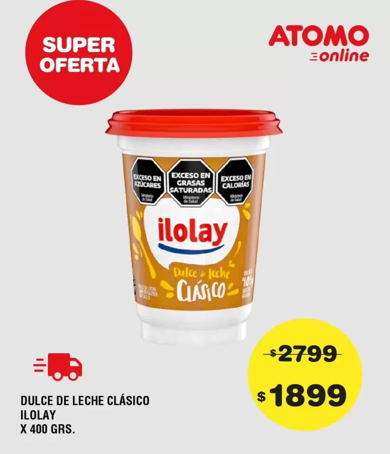 Ilolay - DULCE DE LECHE CLÁSICO