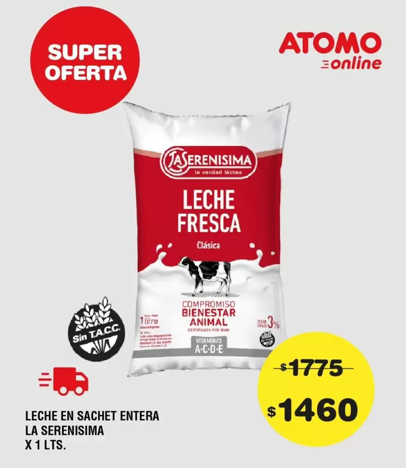 X$ - LECHE EN SACHET ENTERA