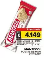 Mantecol - Postre De Mani