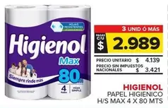 Higienol - Papel Higienico