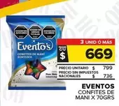 Eventos - Confites De Mani