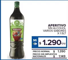 Carrefour - Aperitivo Sin Alcohol