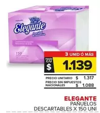 Elegante - Pañuelos Descartables