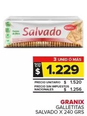 Granix - Galletitas Salvado
