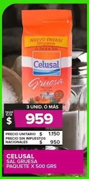 Celusal - Sal Gruesa
