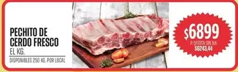 PECHITO DE CERDO FRESCO
