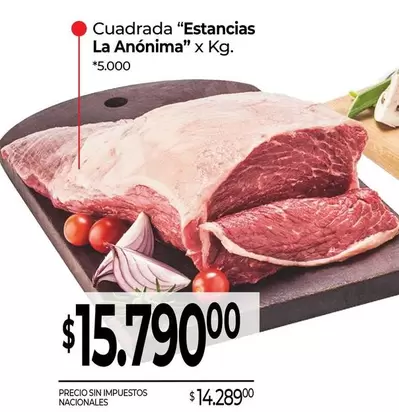 La Anónima - Cuadrada "Estancias " x Kg.