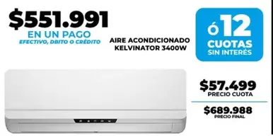 Kelvinator - AIRE ACONDICIONADO