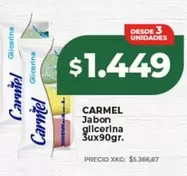 Carmel - Jabon glicerina