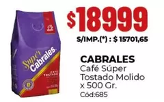 Cabrales - Café Súper Tostado Molido