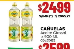 cañuelas - Aceite Girasol