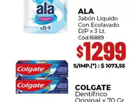 Ala - Jabón Líquido Con Ecolavado